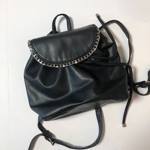 STEVE MADDEN FAUX LEATHER MINI BACKPACK